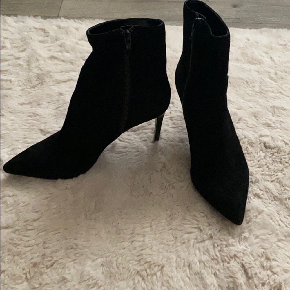 Banana Republic Velvet Booties